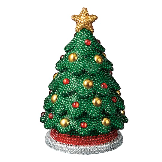 Michaels, LED Light-Up 3D Christmas Tree Diamond Art Kit by Make Market® – Category: Diamond Painting Kits